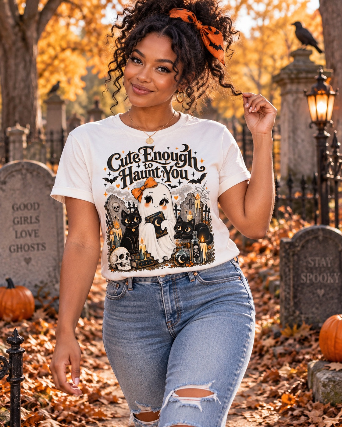 Cute Enough to Haunt You — Unisex Softstyle Tee